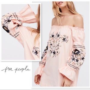NWT Free People Enchanted Garden Mini Dress